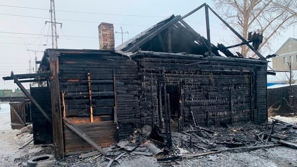 Мать и двое детей погибли в результате пожара в Красноярском крае<br />
