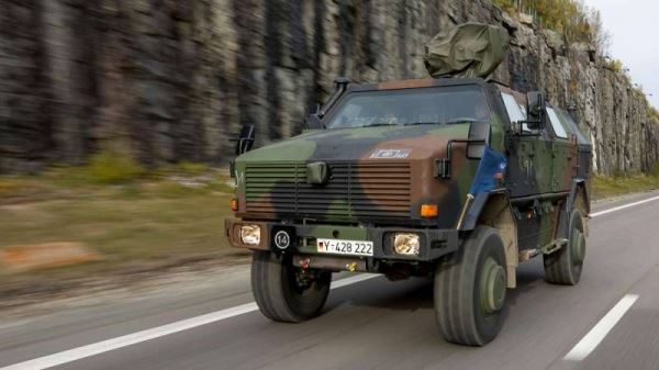 Немецкие бронеавтомобили ATF Dingo для Украины
