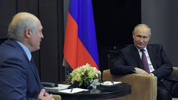 Путин назвал Белоруссию  "добрым соседом и союзником"