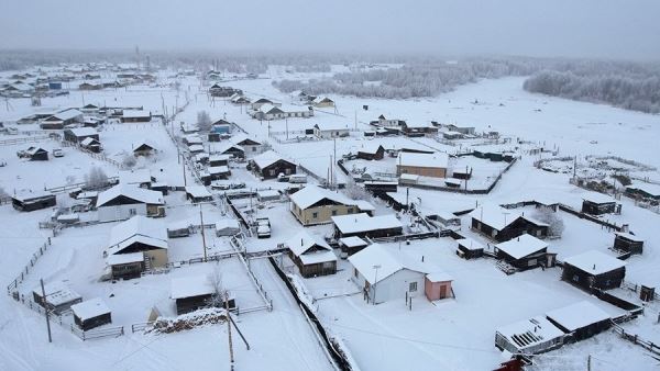 В якутском селе Оймякон температура опустилась до –59 градусов<br />
